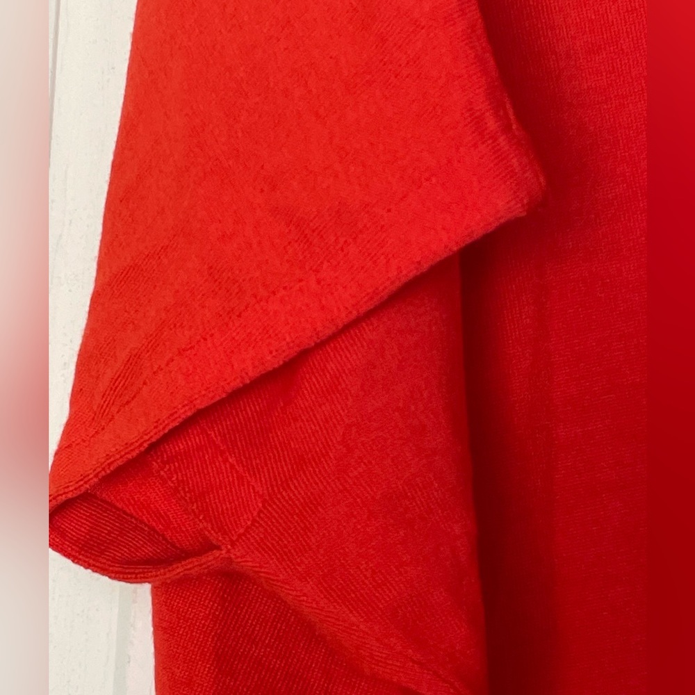 Balenciaga Sweater Dress Virgin Wool Valentine Red Mini - Picture 15 of 16